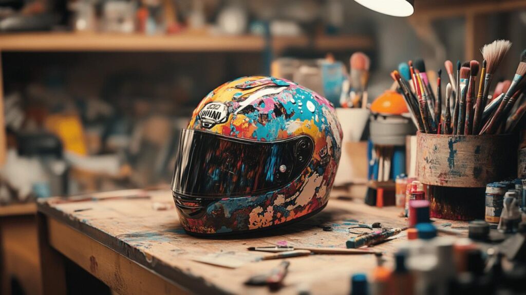 Comment customiser un casque moto ? : Les meilleures techniques pour afficher l’identite de votre entreprise